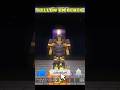 Yellow On Black Armor Treem in Minecraft.. #minecraft