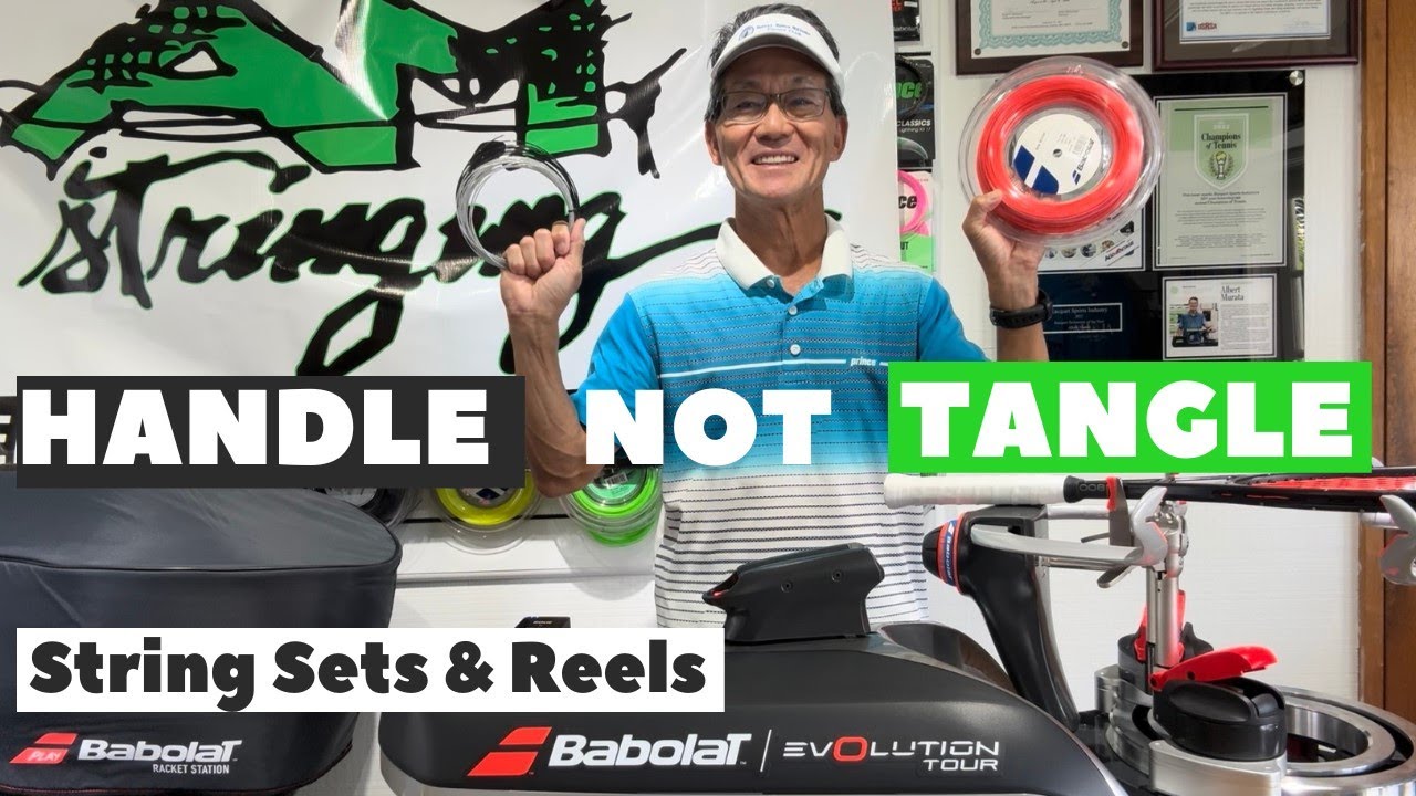 Racquet Stringing [How to Handle Not Tangle