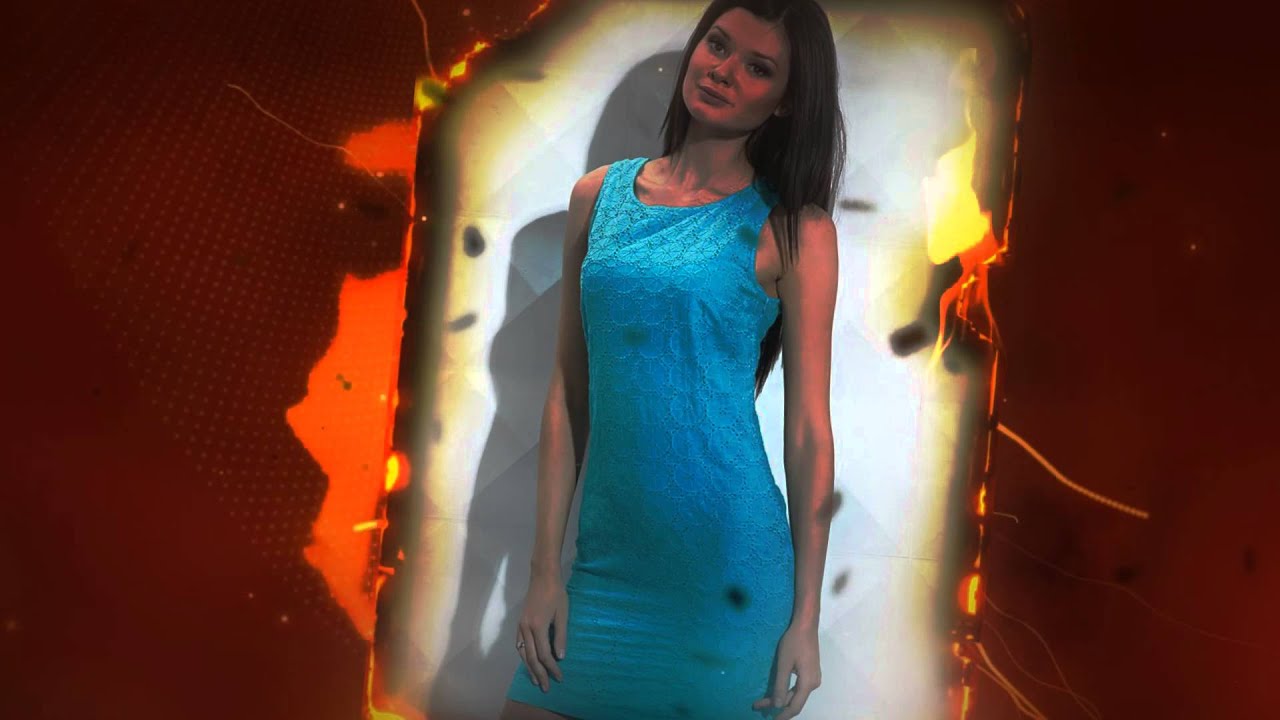 С чем носить бирюзовое платье