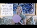 Five Trends I'm Loving For Spring - Shop Everything In Text Section Below! Five Trends I'm Loving For Spring - Shop Everything In Text Section Below!