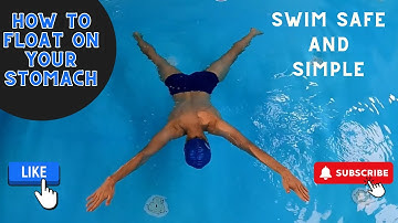 Swimming basics - How to float on your stomach (Lesson 2)