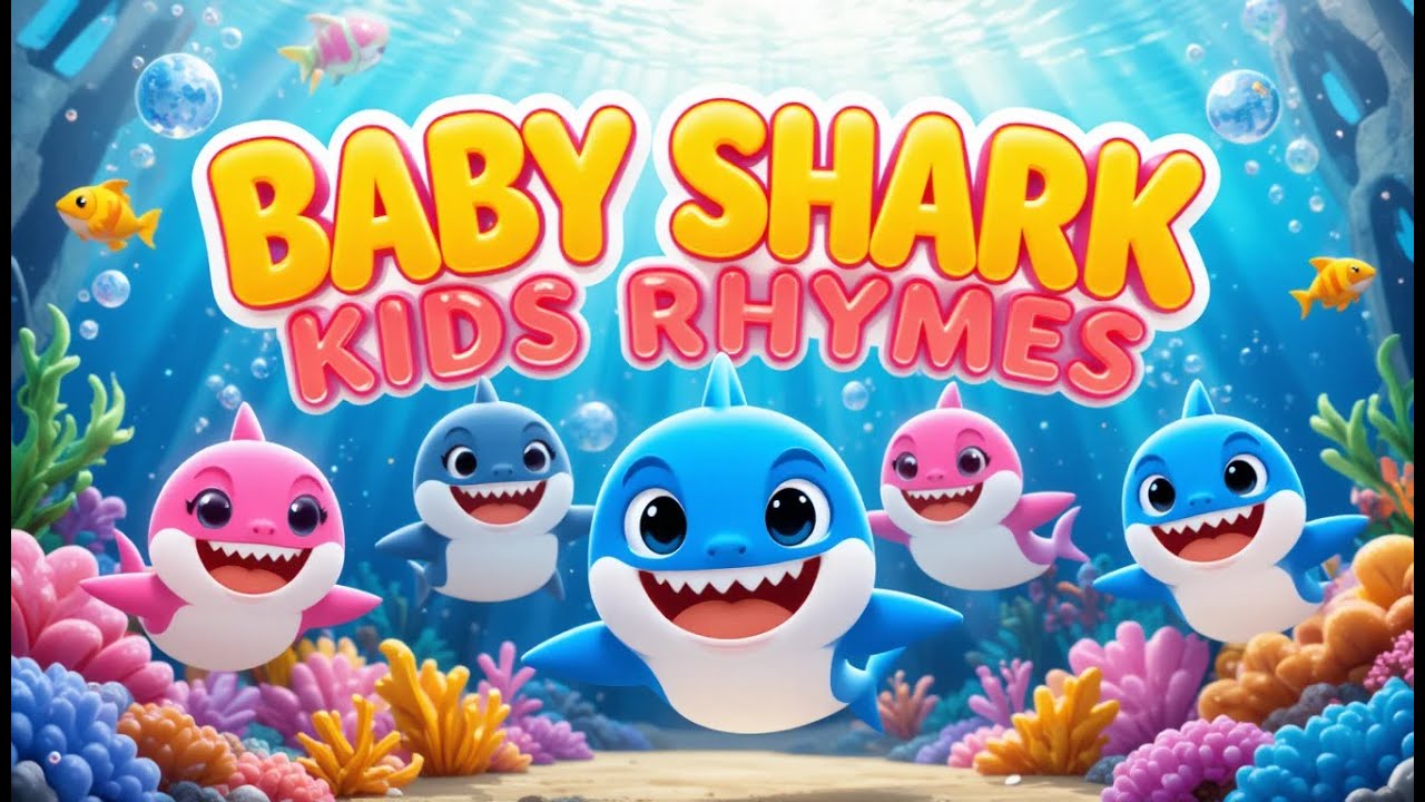 Baby Shark  Kids Rhymes R1E1701 | Counting Songs for Kids | Jumpy Bumps