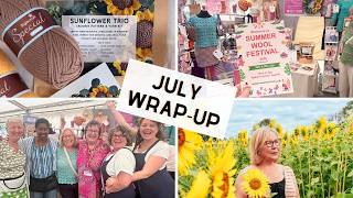 July Crochet Catch-Up ☀️ Yarn Festivals, New Pattern Success & Autumn Crochet Plans