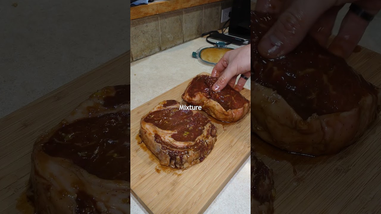 Bourbon Marinated Steak!