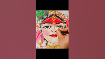 😊Radha Rani Artwork✨#yt #trending #radharani #radheradhe #shorts #vairal #art