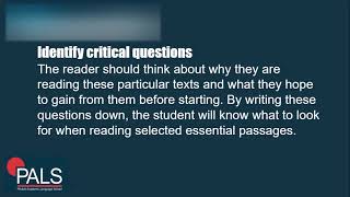 Free GED RLA Course Lesson 6 | Critical Reading Skills
