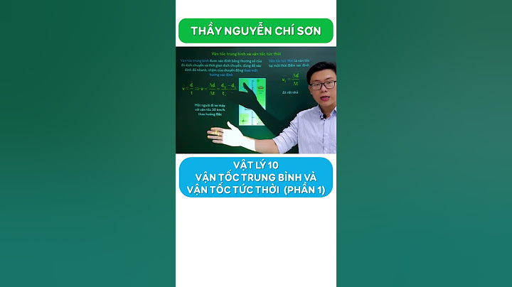 Yý ngĩa của vận tốc trung bình năm 2024