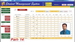 Student Management System in Access 2007 Part 14 - Daily Fees Report