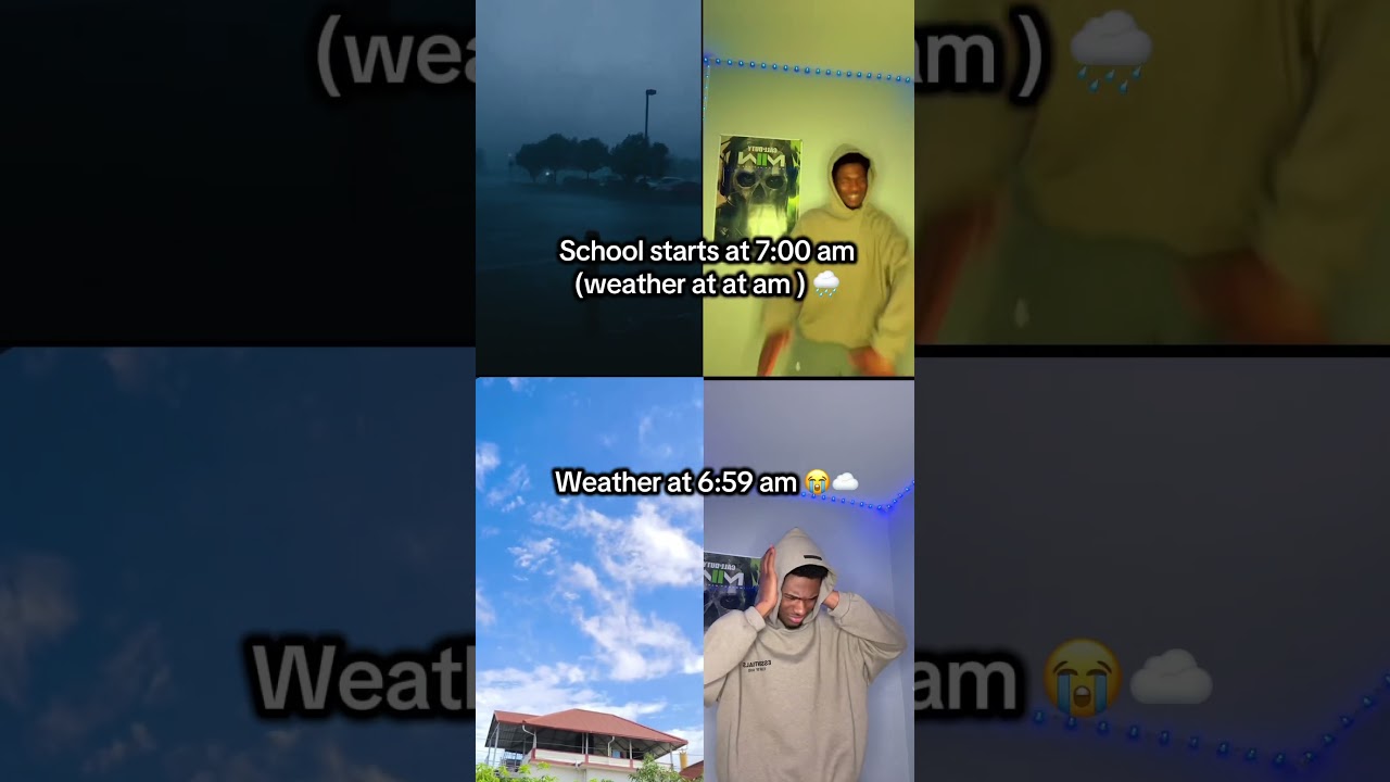 School weather be like 💀