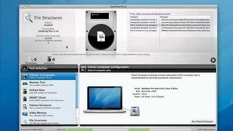 Run a Check Computer Test Using TechTool Pro from Micromat (for iPhone viewers)