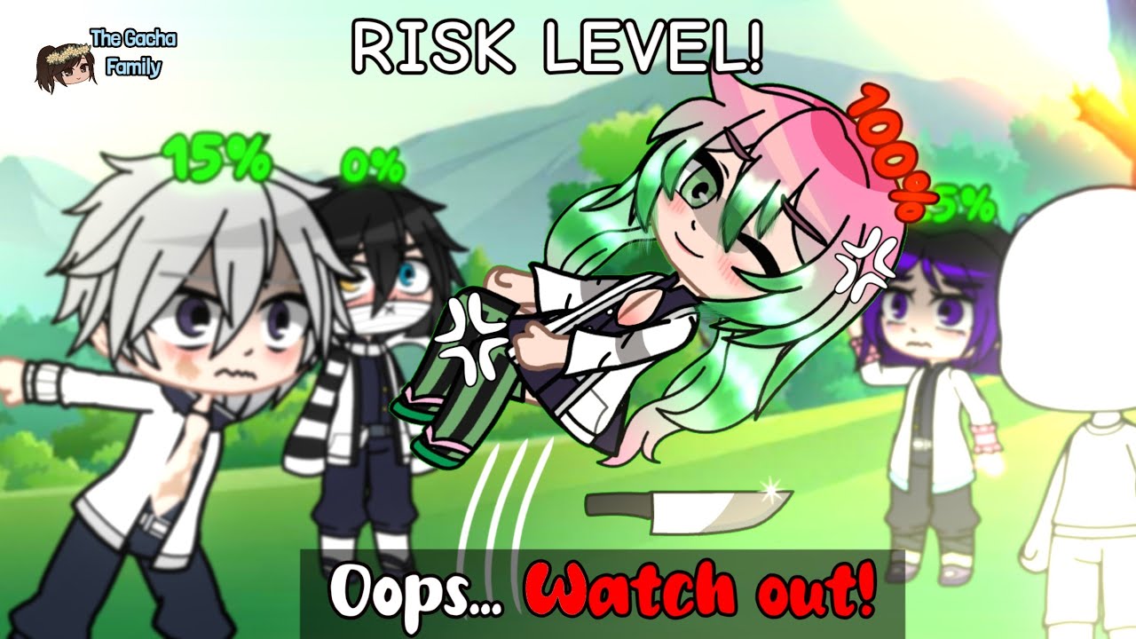 𝙆𝙉𝙔 // 🤫Risk Level!🤫 // Gacha Club x Demon Slayer
