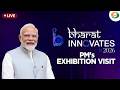 LIVE: PM Modi visits an exhibition at the Bharat Innovates 2026 event in Nice