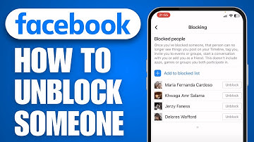 How to Unblock Someone on Facebook (2025)