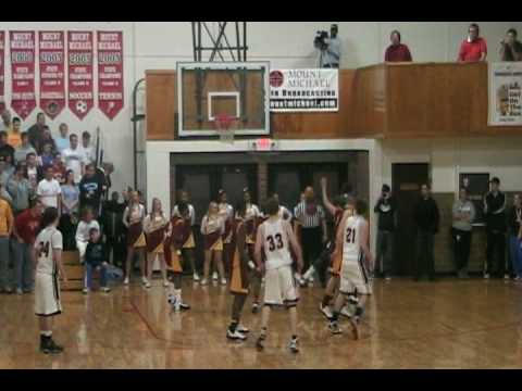 Mount Michael's Mading Thok Dunks against Roncalli