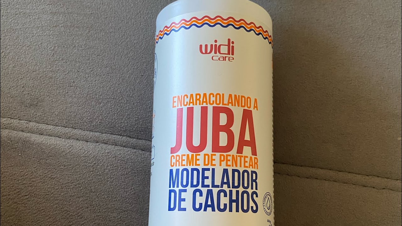Como abrir o creme de pentear Juba da Widi Care - YouTube