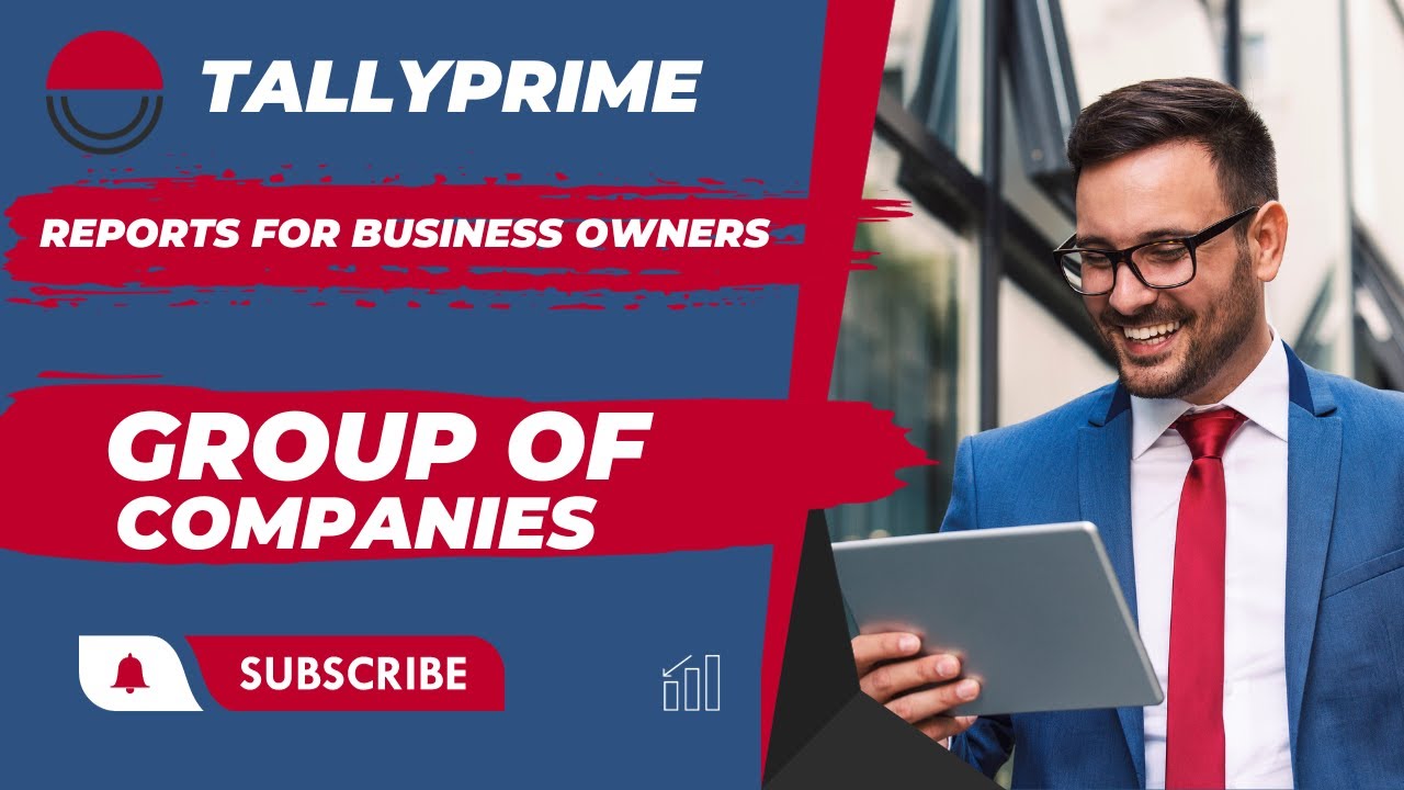 How to see Tally prime Group of Companies Report