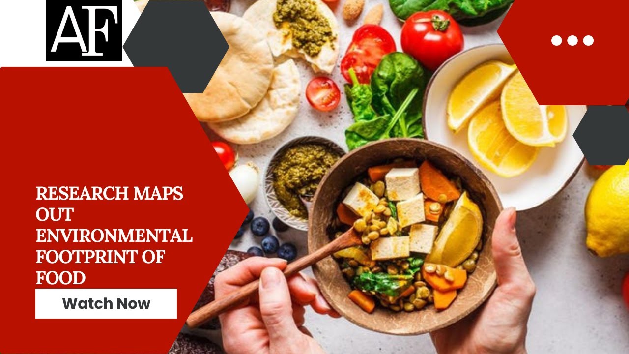 Research maps out environmental footprint of food