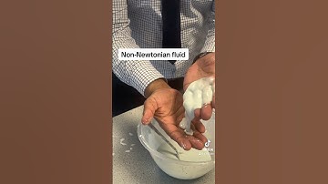 Non Newtonian fluid #cornstarch #teacher #physics #school #science #scienceexperiment #education