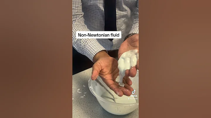 Non Newtonian fluid #cornstarch #teacher #physics #school #science #scienceexperiment #education
