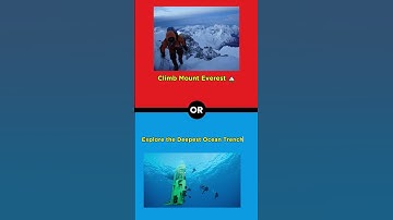 🌍🔥 Would You Rather: Extreme Adventures Edition! 🚀😱#shots #wouldyourather