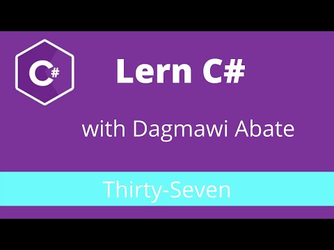 37) Learn C# with Dagmawi-Abate; Open File and Print Dialog Boxes; Amharic