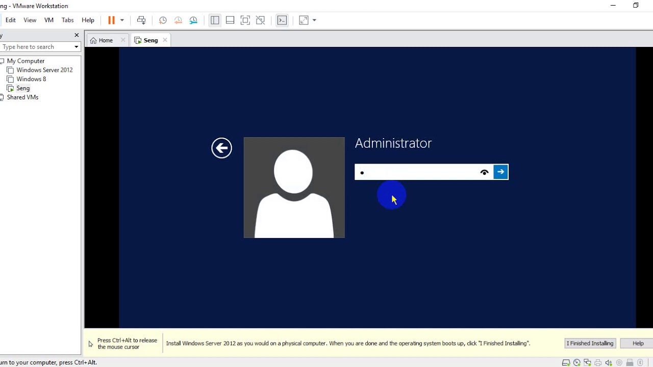 Active Directory Installation on Window Server R2 2012 in VMware - YouTube