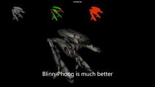 50's Game Graphics - Blinn-Phong Shading