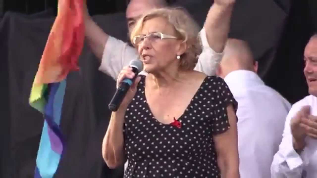 Manuela Carmena: Primera alcaldesa de Madrid LGTBfriendly (Orgullo 2015)