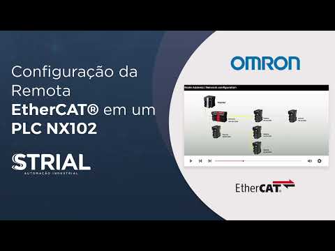 Passo a Passo -  Configuração de uma remota EtherCAT em um PLC NX102