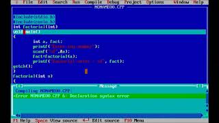C Programming and Coding for Beginners Part 14 | Factorial program coding using recursion| PremnArya