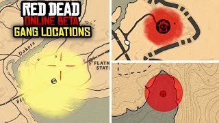 Red Dead redemption 2 _ All gang hideout & Ambush map : r