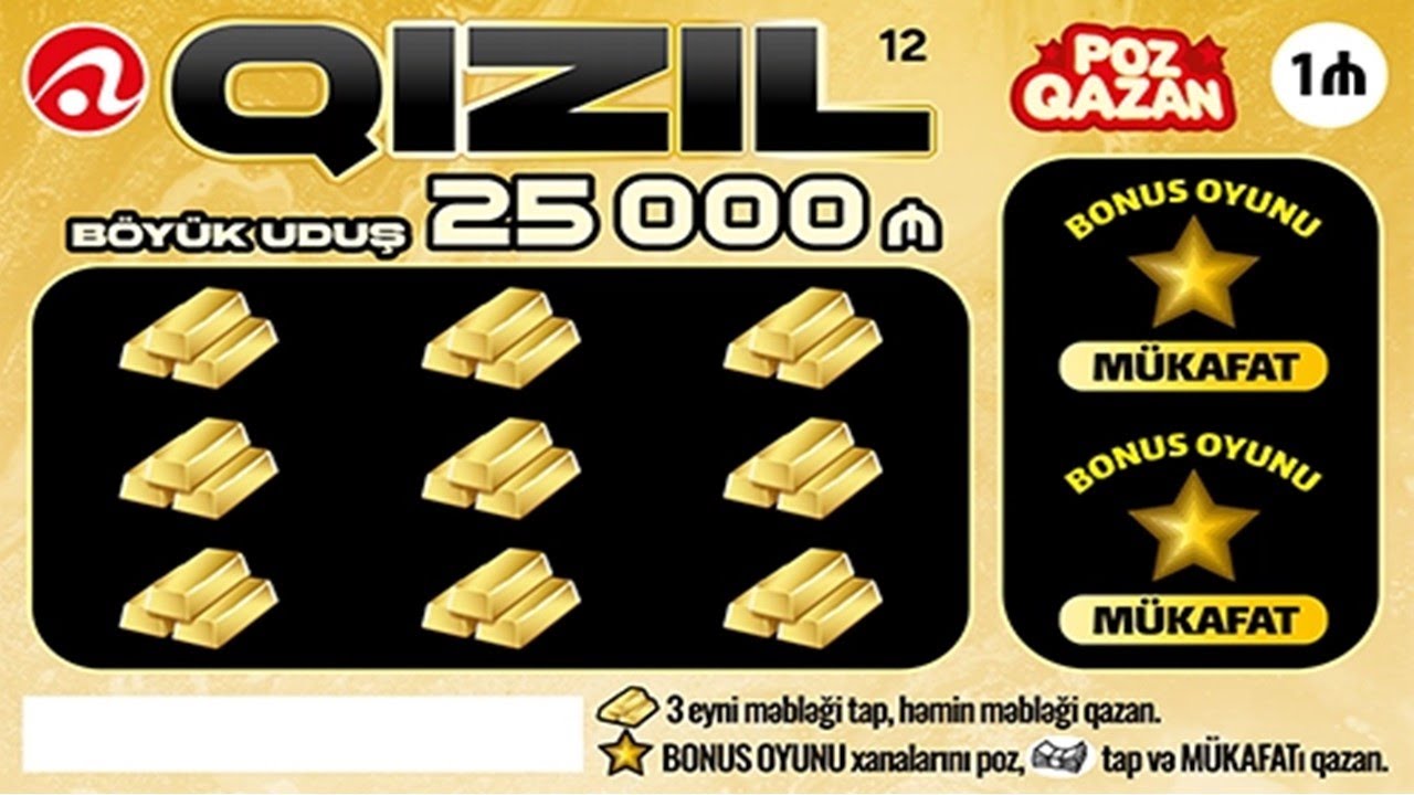 20. Qızıl Poz Qazan lotoreyasindan pozdum. uduş var? almağı məsləhət görmürəm. 
