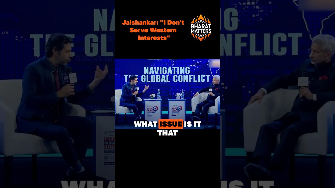 Jaishankar’s EPIC Response to Western Pressure