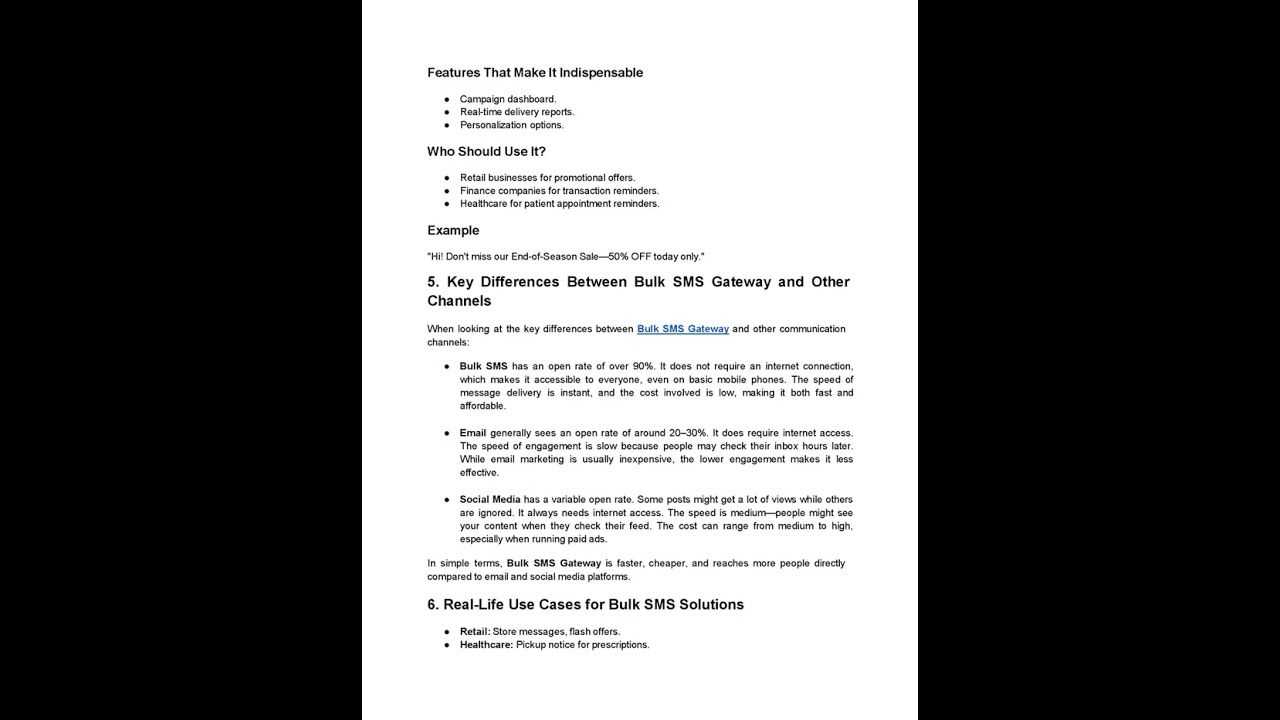 How Bulk SMS Gateway, Bulk SMS API, and Bulk SMS Service Can Transform Your Business Communication