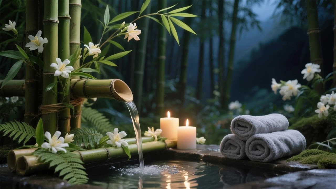 Relaxing Spa Music 🌻 Peace of Mind, Anxiety Relief & Calm Sleep 4