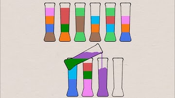 SortPuz Water Puzzles - All Levels Gameplay Android, iOS