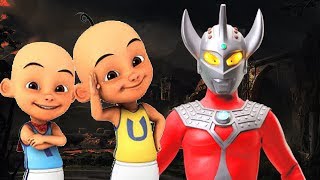 Upin Ipin Ultraman TARO vs JOKER's Ultraman Hayata Turns to Pokemon Pikachu Super Animasi