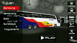 IDBS Bus Simulator | LAJU PRIMA JAKARTA-BANDUNG | old version screenshot 4