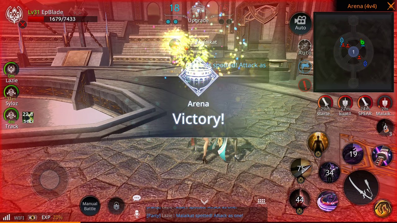 AxE: Alliance vs Empire Blademaster Arena Gameplay