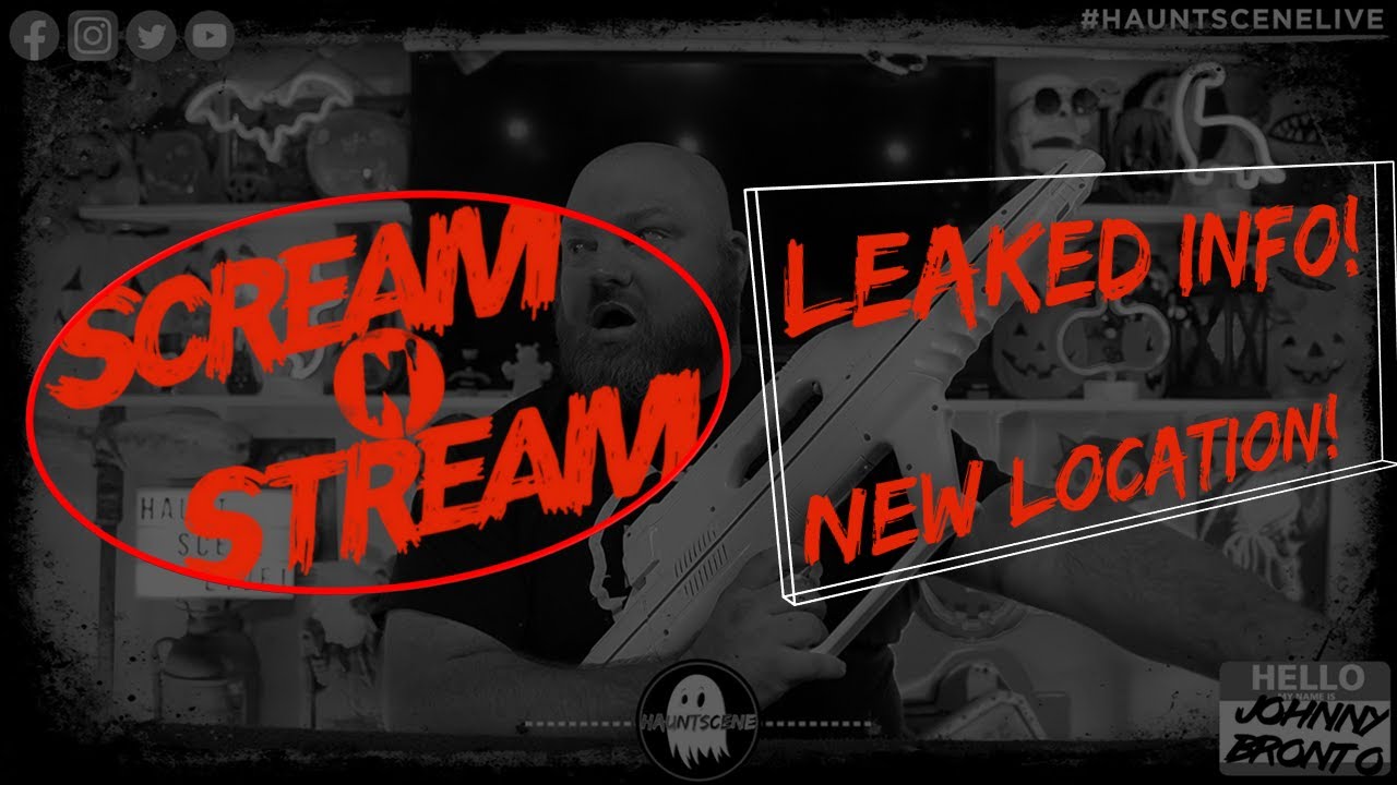 Breaking News!  Scream N' Stream New Location for 2021!