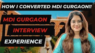 My MDI Gurgaon Interview Experience  Converted MDI Gurgaon| #interviewquestions #catpreparation