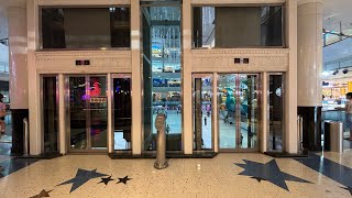 Last two 1997 KONE M-Series Scenic lift at Sunway Pyramid Mall (at the center)