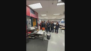 Daily Pledge of Allegiance: Mr. Lewis' 12th grade, 02/10/26
