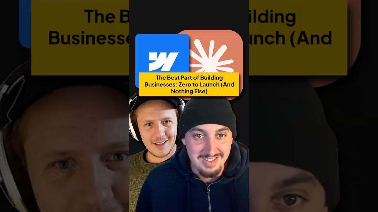 The Best Part of Building Businesses Zero to Launch And Nothing Else