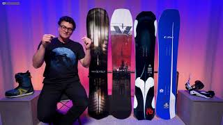 Analise da prancha de snowboard YES Y 2022 em comparacao com Lib Tech Orca Gnu G