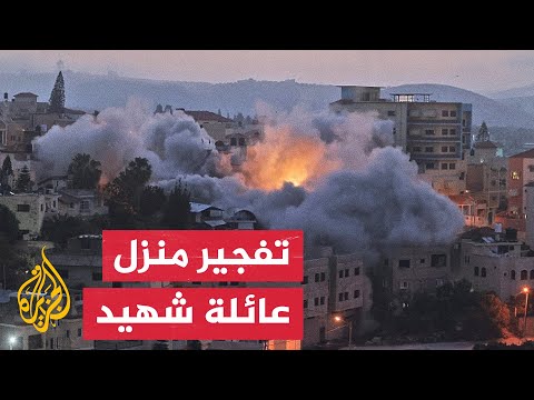 قوات الاحتلال تفجر مسكن عائلة الشهيد محمد الجعبري منفذ عملية قتل مستوطن