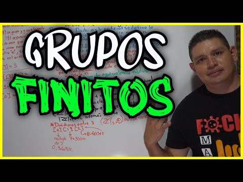 Álgebra Superior (GRUPOS) 25.- Grupos Finitos