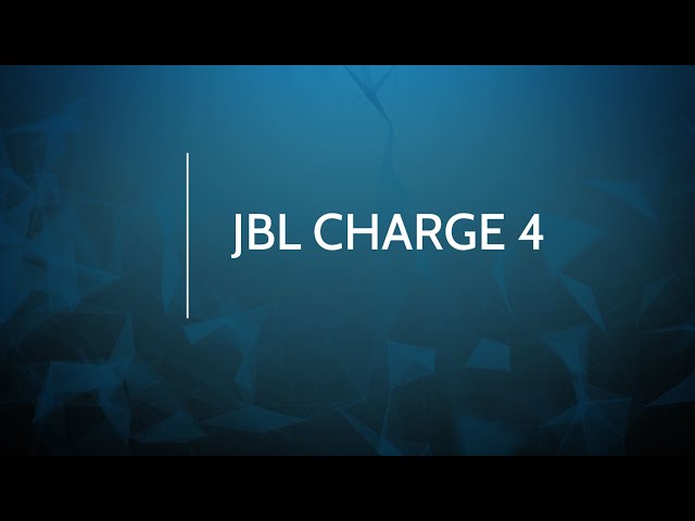 TEST JBL Charge 4 : que vaut la nouvelle enceinte de JBL ?