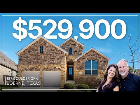 000 Home at 127 Boulder Crk, Boerne, TX home video tour