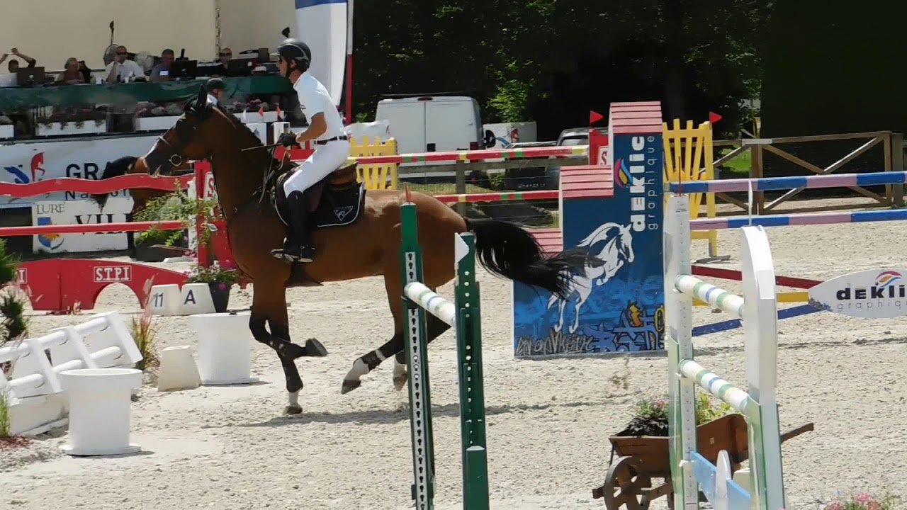 Julien Gonin et Soleil de Cornu CH, Grand National de Lure, Pro 1 GP 07/07/2017